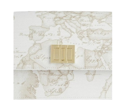 Alviero Martini 1a Classe Tracollina C/ Patta Geo White C E056 6188 Col 0900 Bianco