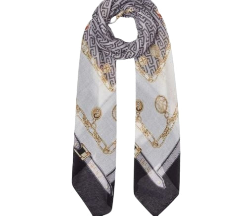 Liu Jo Ecs Foulard  Charm charms 2F6069 T2745 Col. 22222 Nero