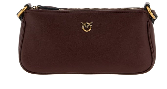 Pinko Borsa Half Moon Baguette Mini   Burgundy