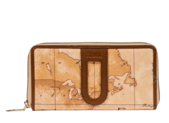 Alviero Martini 1A Classe Portafoglio Donna Ziparound L PO94  S578 Col.  0548 Chestnut