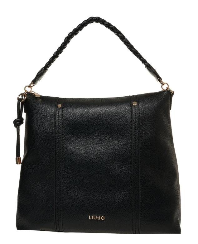 Borsa  A Spalla Liu Jo ECS Satchel FLUIDA  AF5076 E0027 Col.Nero