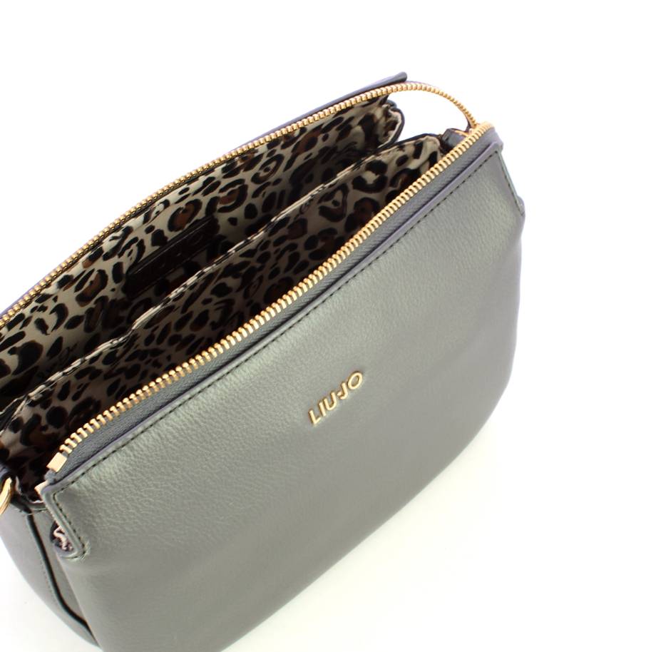 Liu Jo Borsa  Tracolla Crossbody Liu Jo Caliwen AF4285 E0037  Antrancite Metallizzato