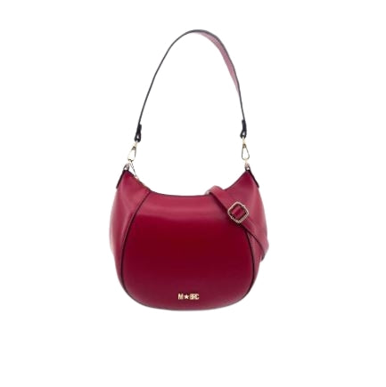 M BRC Borsa a spalla In Pelle Linea Curvy  T143Colore Rosso