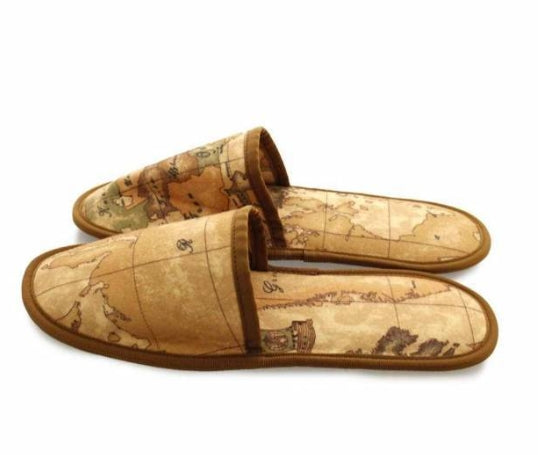 Alviero Martini 1a Classe Pantofole Uomo LM PL84 9787 Col. 0010 Natural TG. Unica