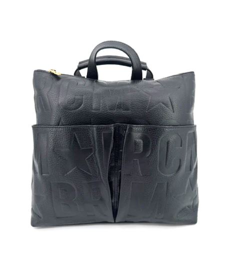 MBrc Borsa in pelle Linea Macro Doll G253 Nero