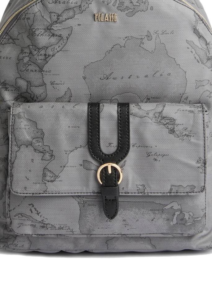 Alviero Martini 1A Classe Zaino Hightland Geo Soft Dark Grey LD39 S578 Col 0030 Grigio Scuro