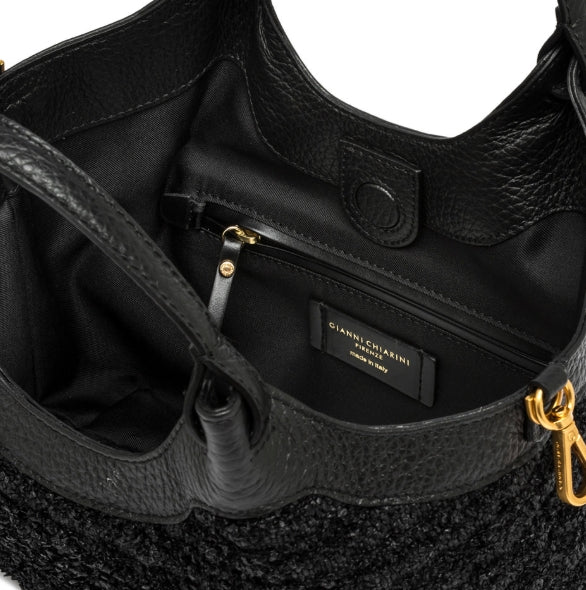 Gianni Chiarini Borsa BS 11119 Frou Dua Nero