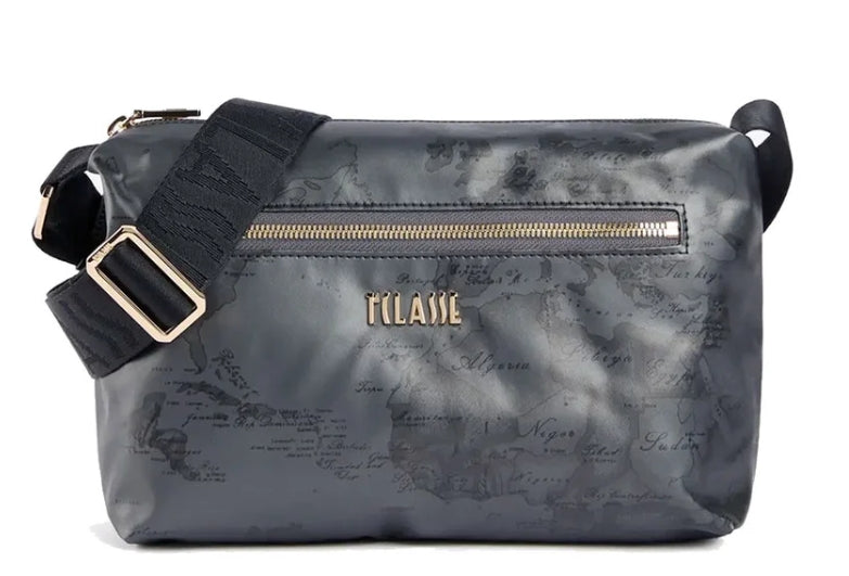 Alviero Martini 1a Classe Tracolla Soft LM LG57 9942 Col 0020 Charcoal Grigio Scuro