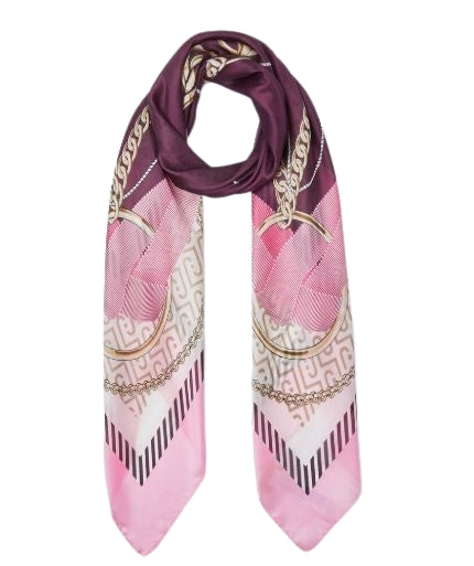 Liu Jo  Ecs  Foulard   nastr. Logo 2A 6055 T274 5Col.52215 Peaches