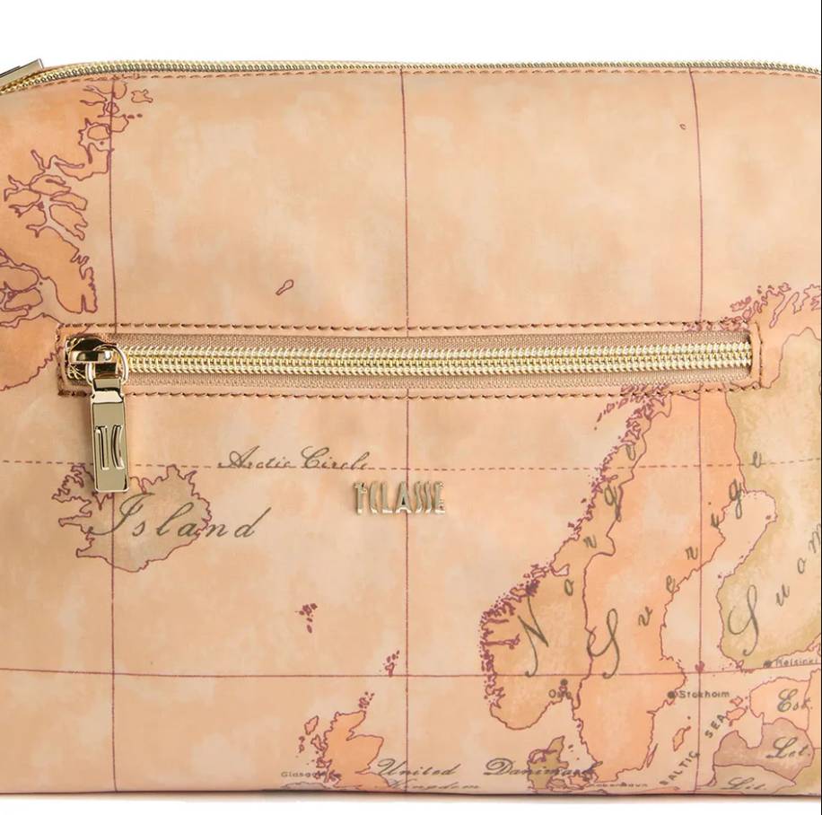 Alviero Martini 1A Classe Borsa con Tracolla Highland Soft LLD38 S578 Geo Classic/Marrone