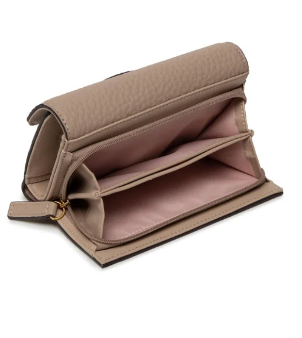 Liu Jo Portafoglio Donna ECS M Trifold ecosostenile NA2118 E0086 Beige