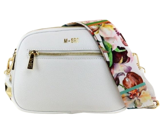 M BRC Borsa   In Pelle Linea  Obona  C118 Bianco