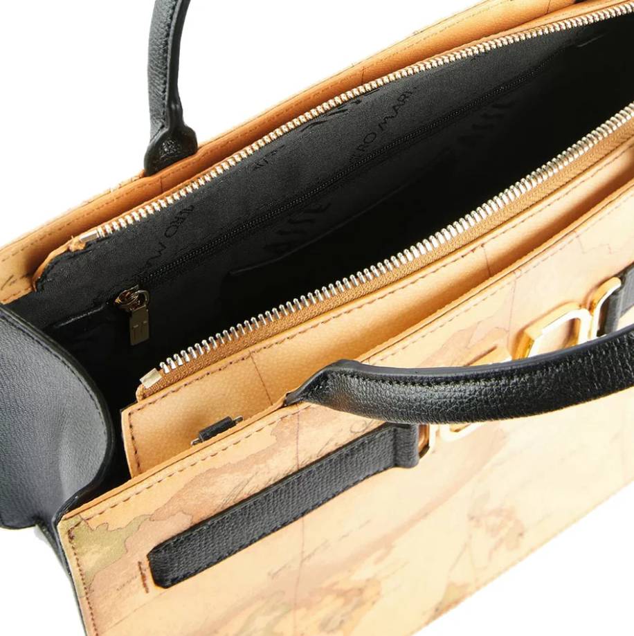 Alviero Martini 1A Classe Borsa A Mano C/Tracolla LB02 G611 Col 0001 Nero
