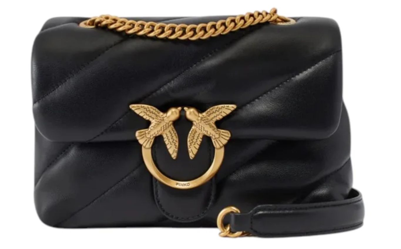 Pinko Borsa Love Puff Mini Small B. Nappa PLTT 107617 Black