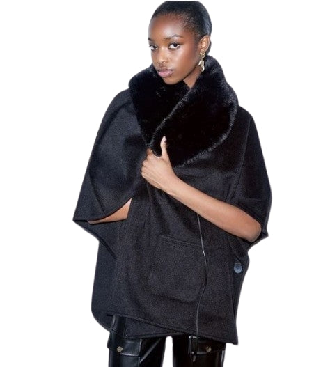 Liu Jo CAPPA  COLLO FAKEFUR  2F6045 T0300 Col. 22222  Nero