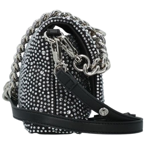 Liu Jo Borsa a Tracolla Crossbody Liu Jo  LaPuffy AA5269 T0374 Col 022222 Nero con strass