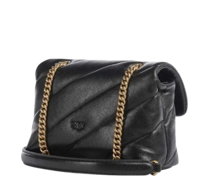 Pinko Borsa Puff New Mini Buckle Nappa PLTT 107058 Black