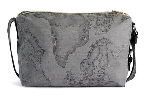 Alviero Martini 1A Classe Borsa ATracolla Highland Soft Dark Grey L LD38 9449 Col 0030 Grigio Scuro