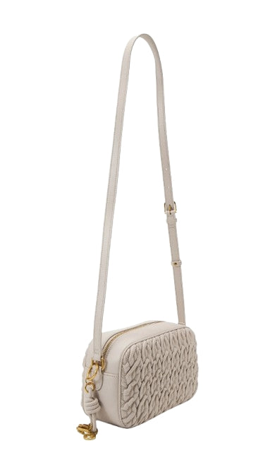 Liu Jo Tracolla ECS M Camera Case Betulla AF4170 E0457 Col. 33801 True champagne