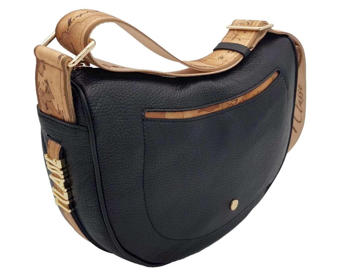 Alviero Martini 1A Classe Chic Soul Sottospalla Hobo LC42 8630 Col 0001 Nero