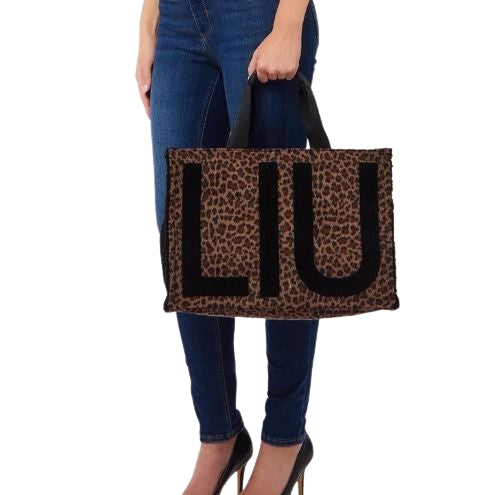 Liu Jo Borsa L Tote  ANIMALIER  2F6037 T6089 Col. S19E1 Animalier
