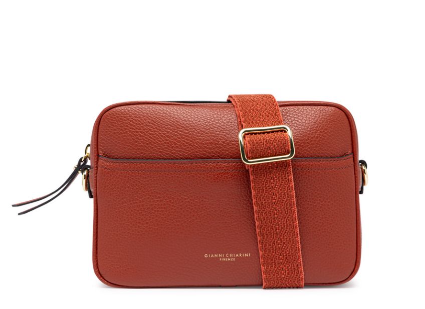 Gianni Chiarini Borsa In Pelle BS 11180/Comm GRN-NAOP NINA Brick Red