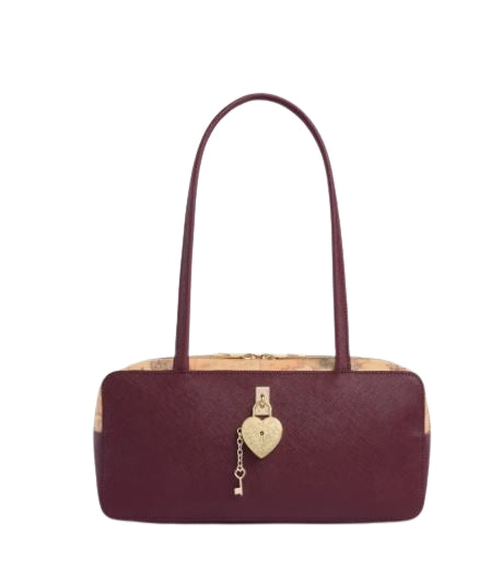 Alviero Martini  Borsa  Sottospalla    lucchetto cuore L LG37 L407 Col. 0304 Burgundy