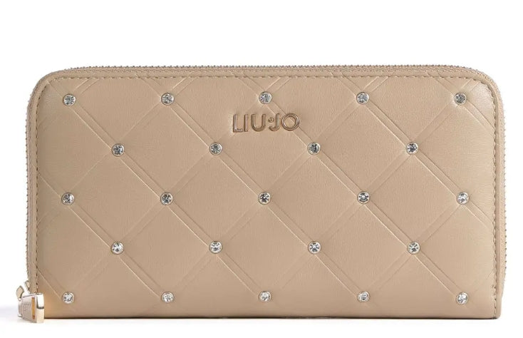 Liu Jo Portafoglio JORAH ECS XL Zip Around  AA4258 E0426 Biscuit