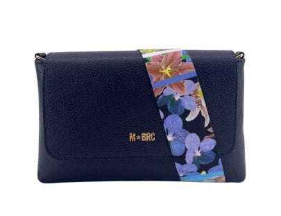 M BRC Borsa  In Pelle Linea  Obona  C110 Blu