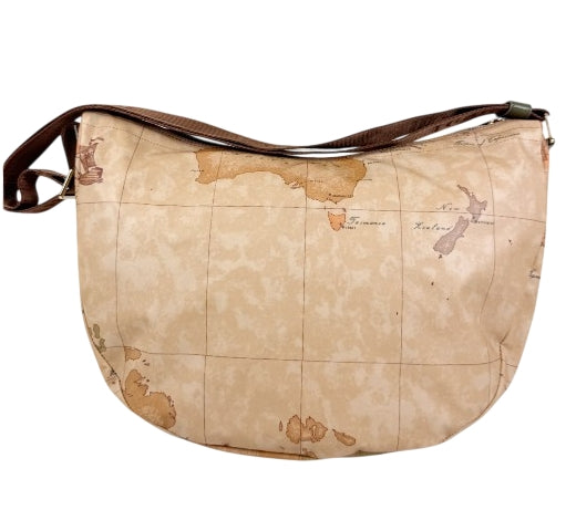 Alviero Martini 1A Classe Borsa con Tracolla Highland Soft LLD36 S578 Geo Classic Maple Red/Rosso Acero