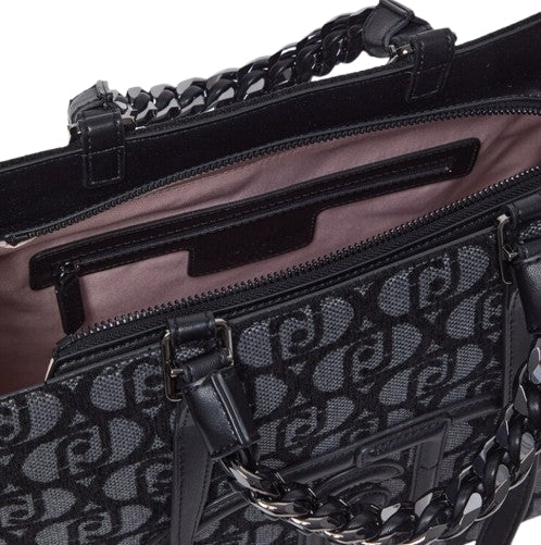 Borsa  Liu Jo  Rubino S Tote AF4246 T6438 Col. Y9679 Jacquard nero