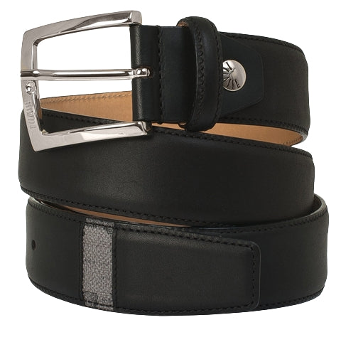 Alviero Martini 1A Classe Cintura Uomo tg.95 BVA433 5400 Nero Asfalto