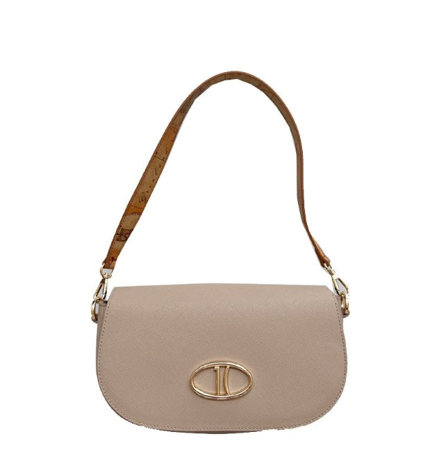 Alviero Martini 1A Classe Borsa a Tracolla LLD59 S407 Col. 0067 Greige