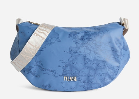 Alviero Martini 1A Classe Borsa Tracolla  Mezzaluna Piccola  LM LF53 9942 Col. 0154 Blue Jeans