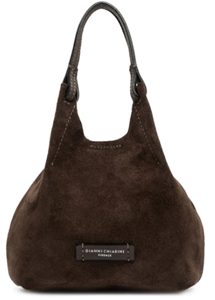 Gianni Chiarini Borsa In Pelle Scamosciata DUA  BS 9798 MOKA