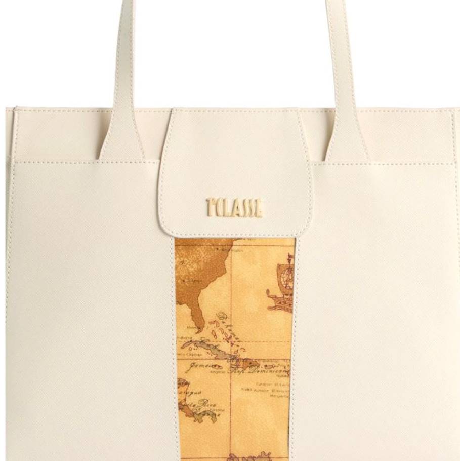 Alviero Martini 1A Classe Large Shopping Bloom City  L LD27 9407 Col. 0905 Ivory