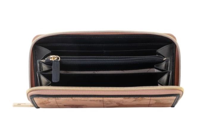 Alviero Martini 1A Classe Portafoglio Donna Ziparound L PO94  S578 Col 0001 Black