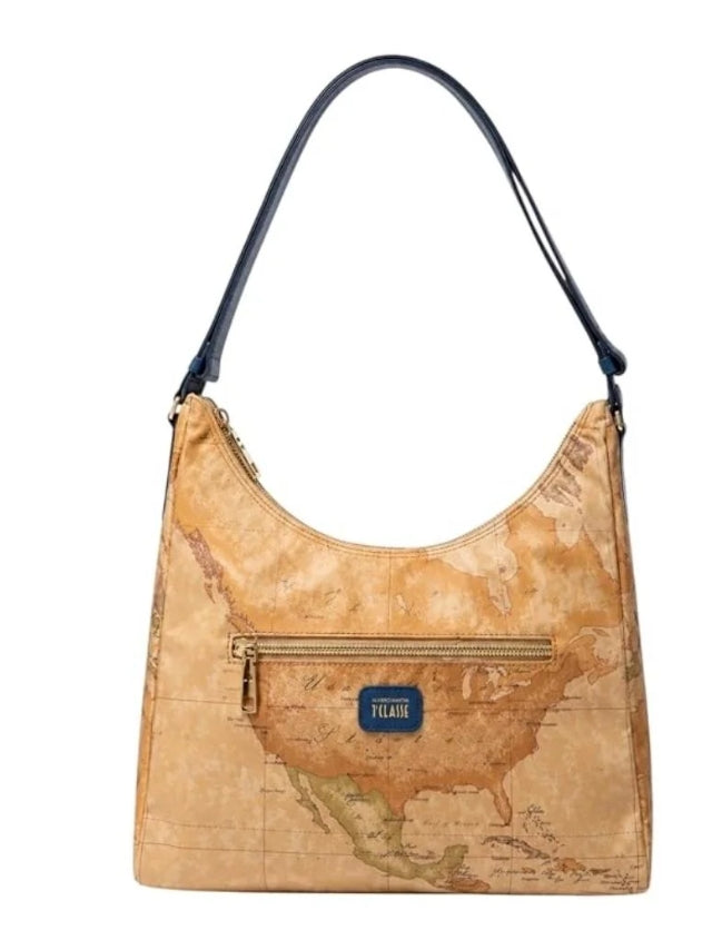 Alviero Martini  Borsa Sottospalla Soft Petals Hobo L LE58 S578  Col. 0136 Pacific Blue