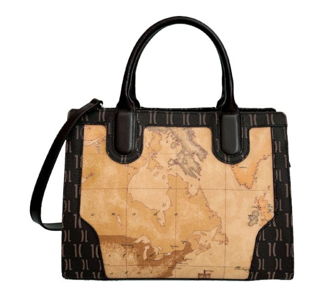 Alviero Martini 1A Classe Borsa A Mano C/Tracolla Enjoy Mix LM LB52 G614 Col 0504 Chocolate