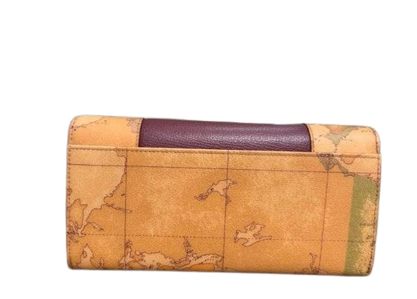 Alviero Martini 1A Classe Pochette Portafoglio Portacellulare    L PQ63 G654 Col. 0304 Burgundy
