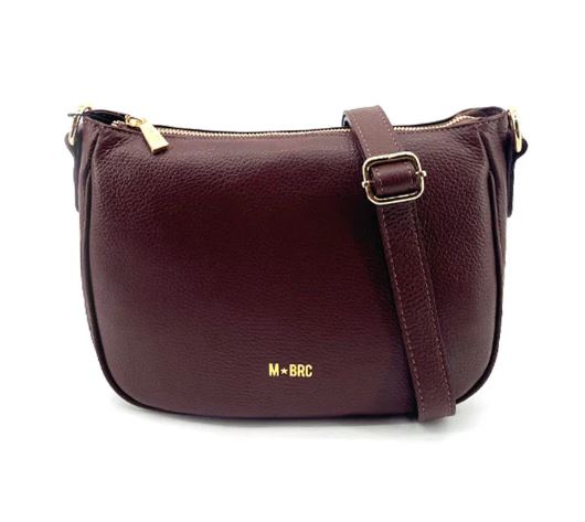 MBrc Borsa in pelle Linea Obona G103 Marrone