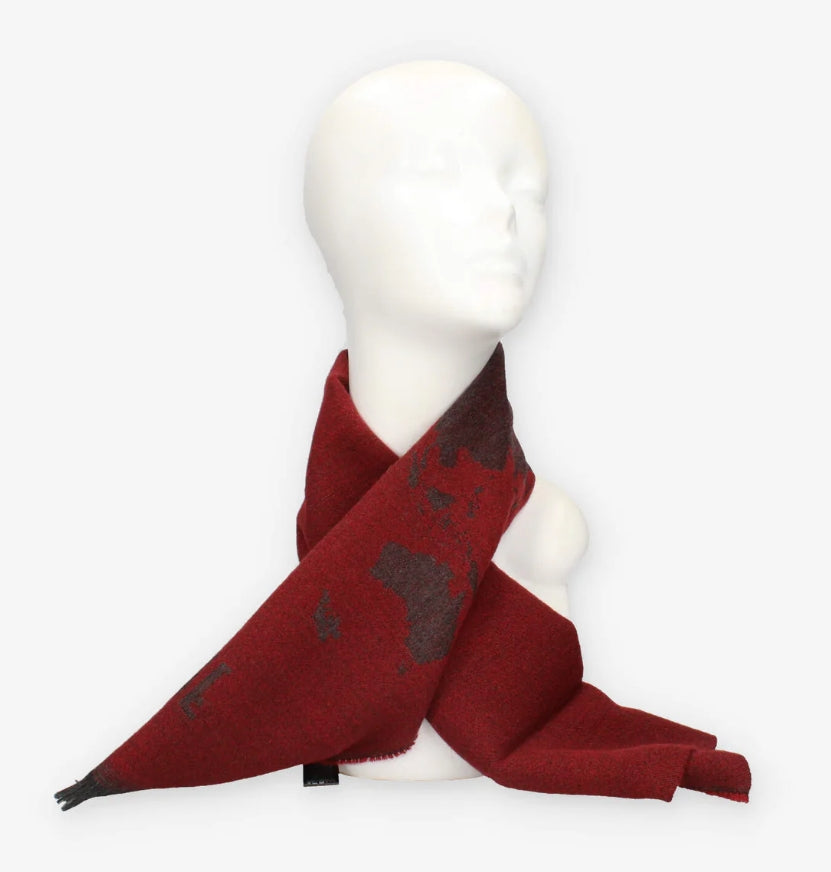 Alviero Martini 1A Classe Sciarpa 30x180 KS564 1748 Col.0313 Maple Red/Rosso Acero