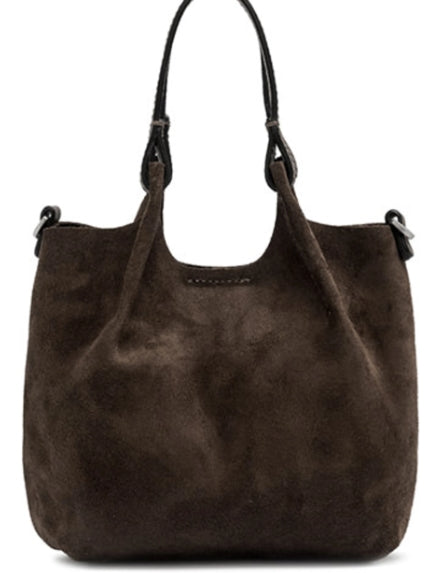 Gianni Chiarini Borsa In Pelle Scamosciata DUA  BS 9798 MOKA