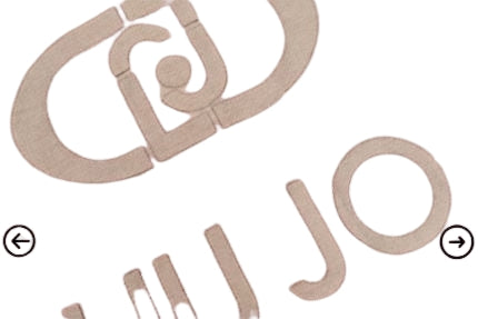Liu Jo Stola  Oval  Monogram 2F5023 T0300 Col. 71105 Desert taupe