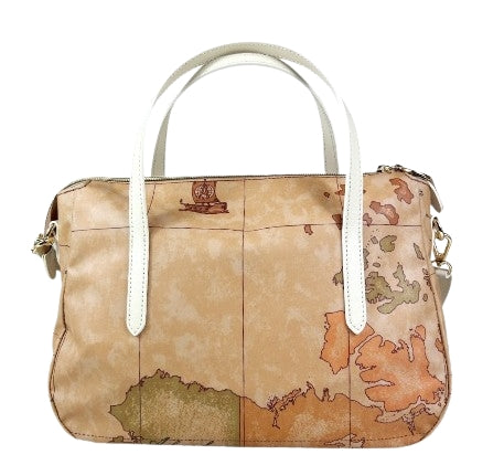 Alviero Martini 1A Classe Soft Fusion Borsa A Mano C/Tracolla Staccabile  LB96 S578 Col 0905 Avorio