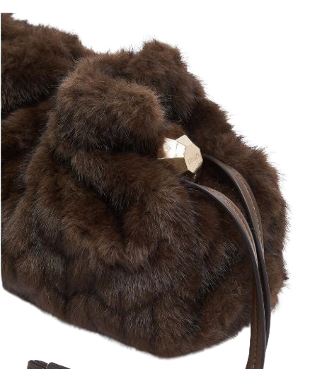 Borsa Liu Jo  S HOBO RICCY AF6099 E1168 Col. 91419 Deep brown