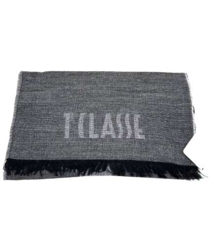 Alviero Martini 1A Classe Sciarpa Geo Pieno 40x180 KS 576 1769  Col.  0020 Charcoal g