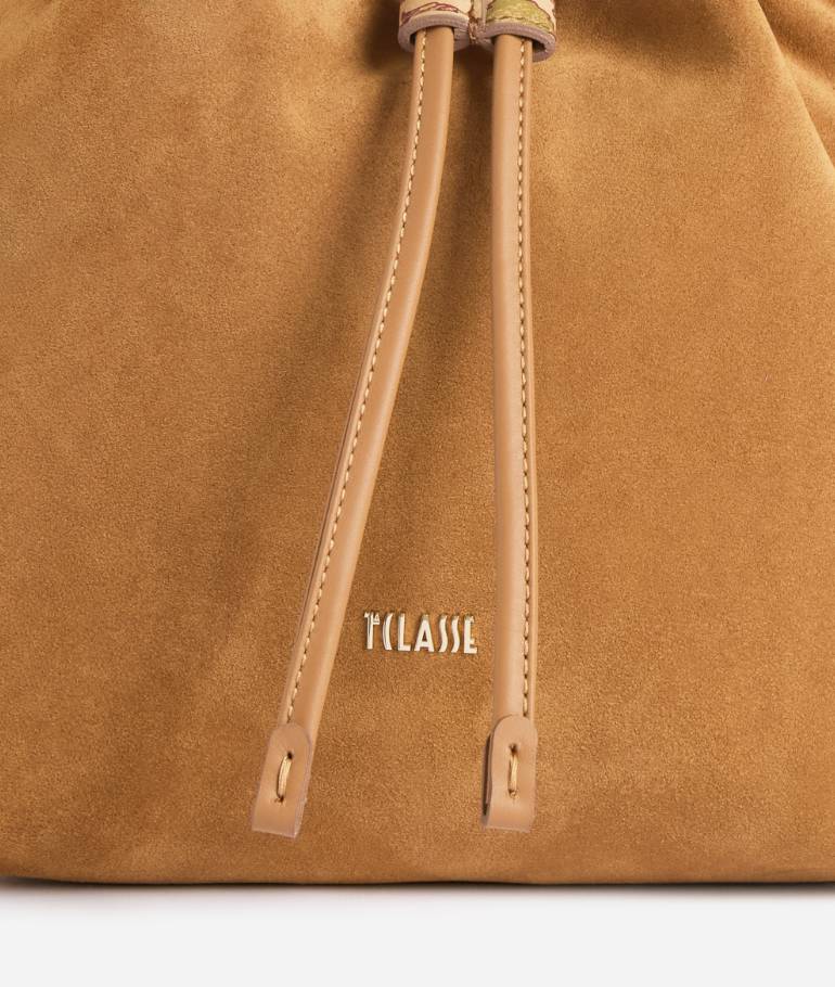 Alviero Martini 1A Classe Tribal LeatherSecchiello C/Tracolla L LE96 8646 Col. 0970 Tobacco