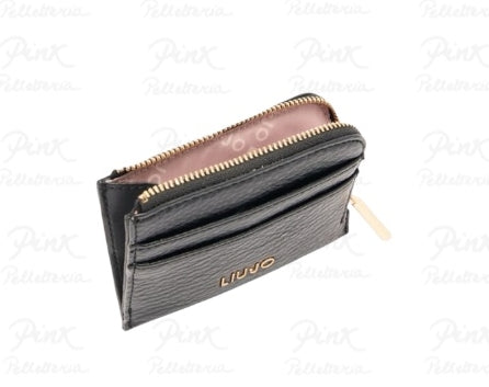 Liu Jo Portafoglio Caliwen ECS S Credit Card  AF5173 E0027 Nero
