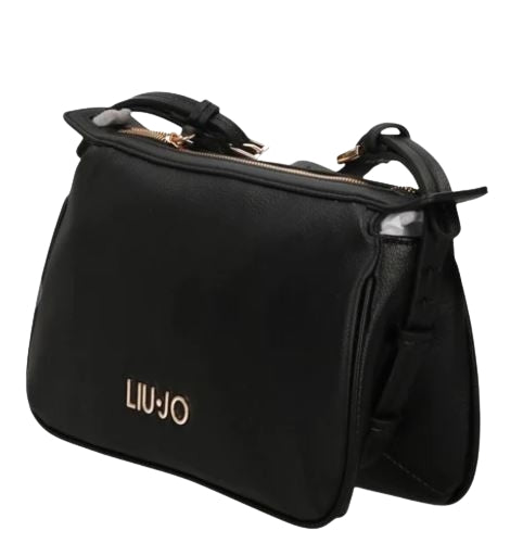 Borsa in ecopelle avocado con chiusura con zip. AA6046 E1120  MIS. 27  X 16 X 9 CM.